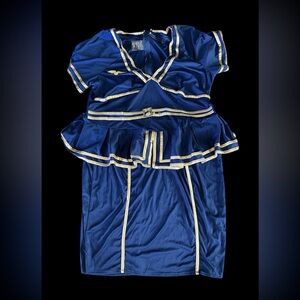 Leg Avenue Sexy Skies Flight Attendant Adult Sized Costumes Women, Blue